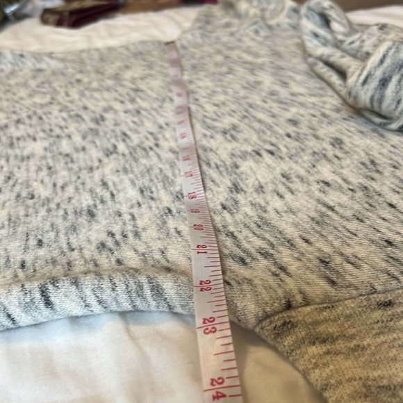 J. Crew Vintage Cotton Terry Cowl Neck Sweatshirt - Picture 8 of 10